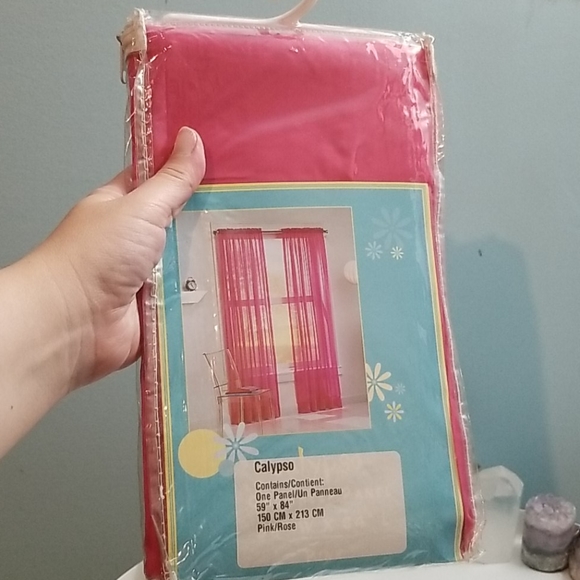 Calypso one pink sheer panel NWT - Picture 1 of 4